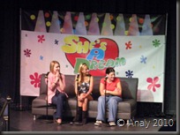 The girls participating on the dating game